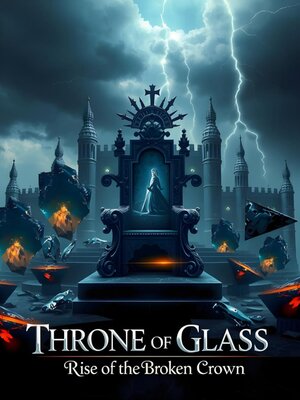 cover image of The struggle for the glass throne ebook